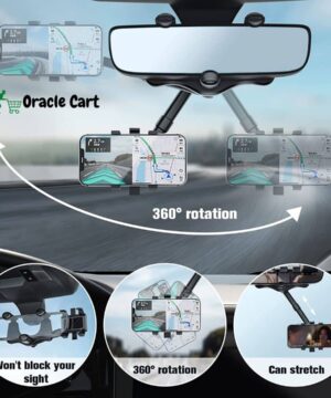 Rotating Smartphone Holder for Cars