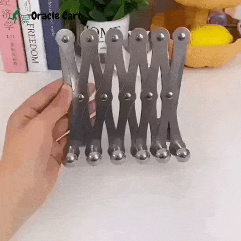 expandable and adjustable steel hanger